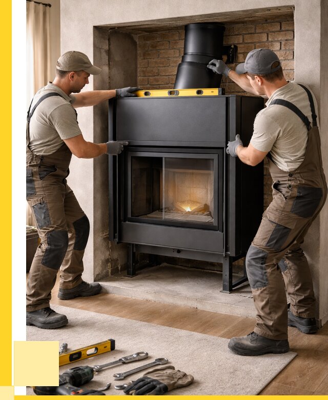 Установка каминных топок в Артёме под ключ от 18661 р. | ЭриданАрт