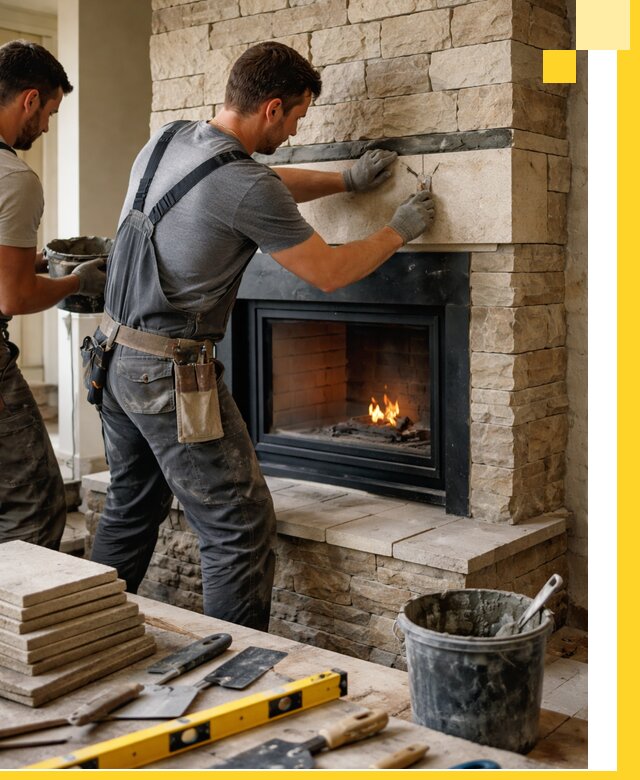 Проектирование и установка открытых каминов в Артёме