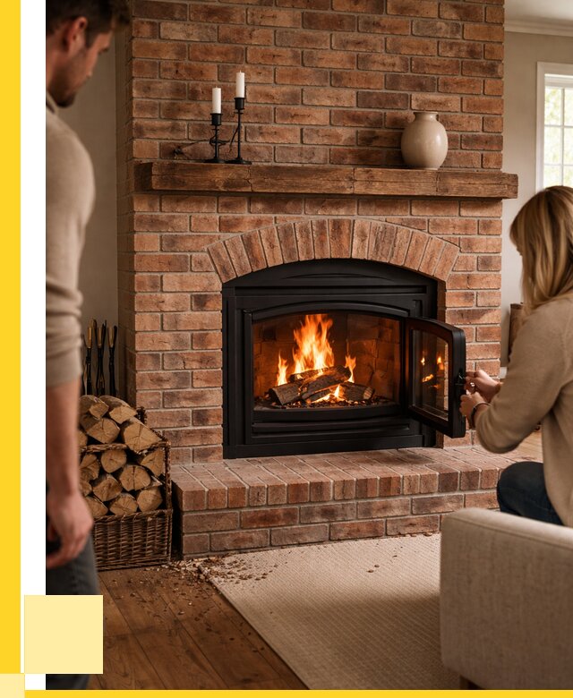 Кирпичные камины под ключ в Артёме от 155505 р. | ЭриданАрт