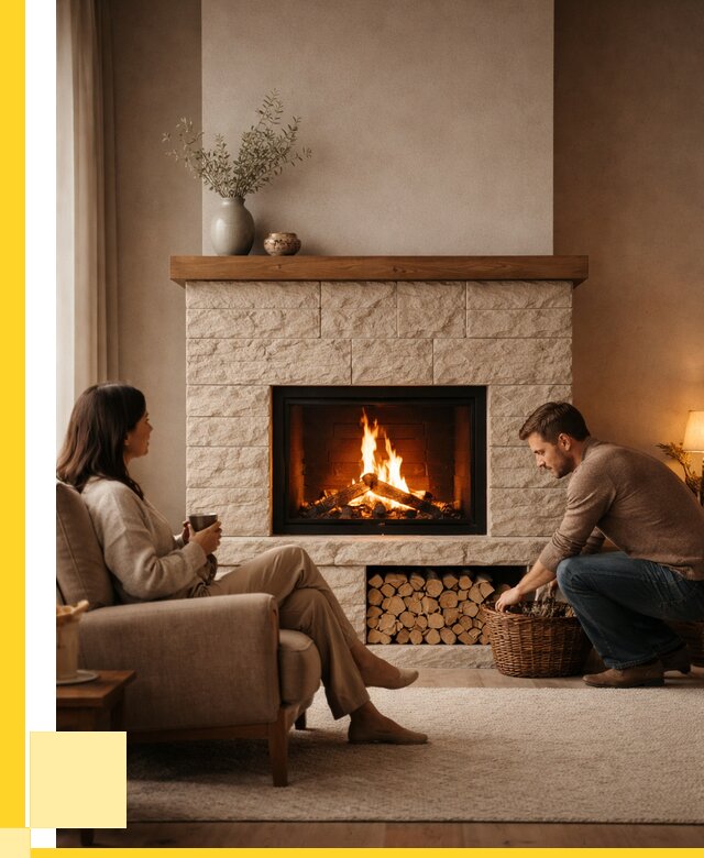 Камины для дома в Артёме под ключ от 155505 р. | ЭриданАрт