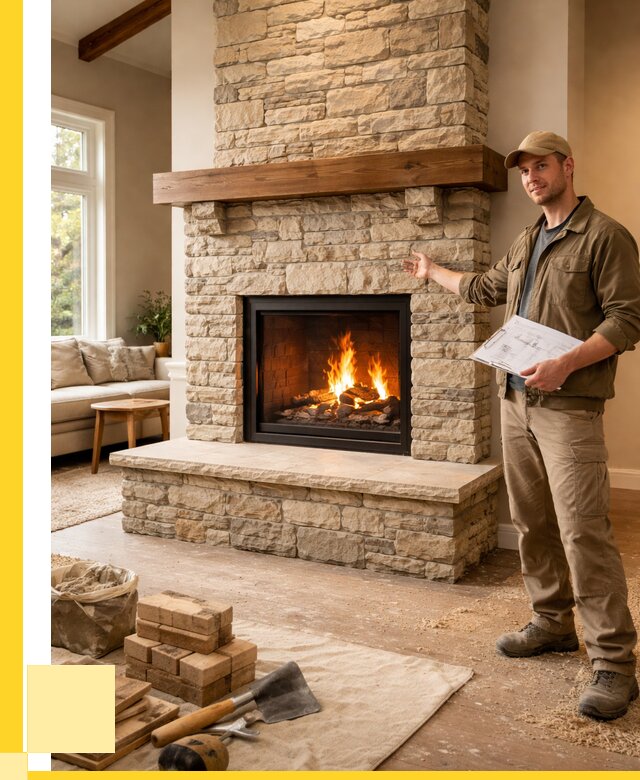 Камины под ключ в Артёме от 186606 р. | ЭриданАрт — установка