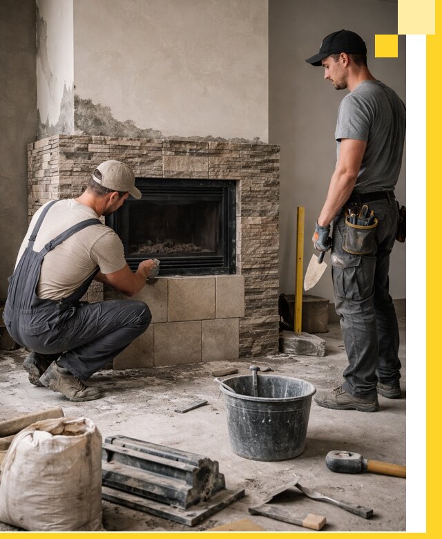 Камины под ключ в Артёме: проект, изготовление и монтаж