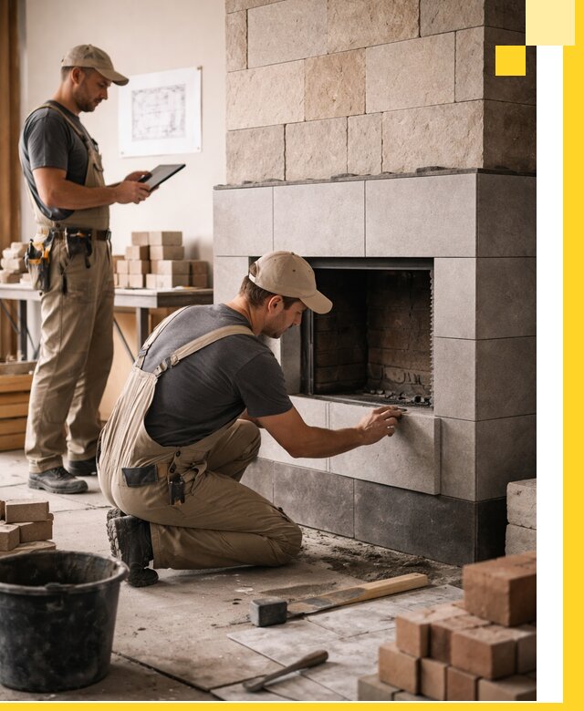 Индивидуальные проекты каминов и каминных систем в Артёме