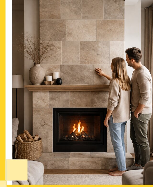 Облицовка каминов керамогранитом в Артёме от 4665 р. | ЭриданАрт