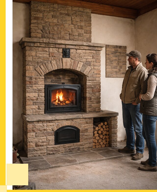 Кирпичная печь под ключ в Артёме от 155505 р. | ЭриданАрт