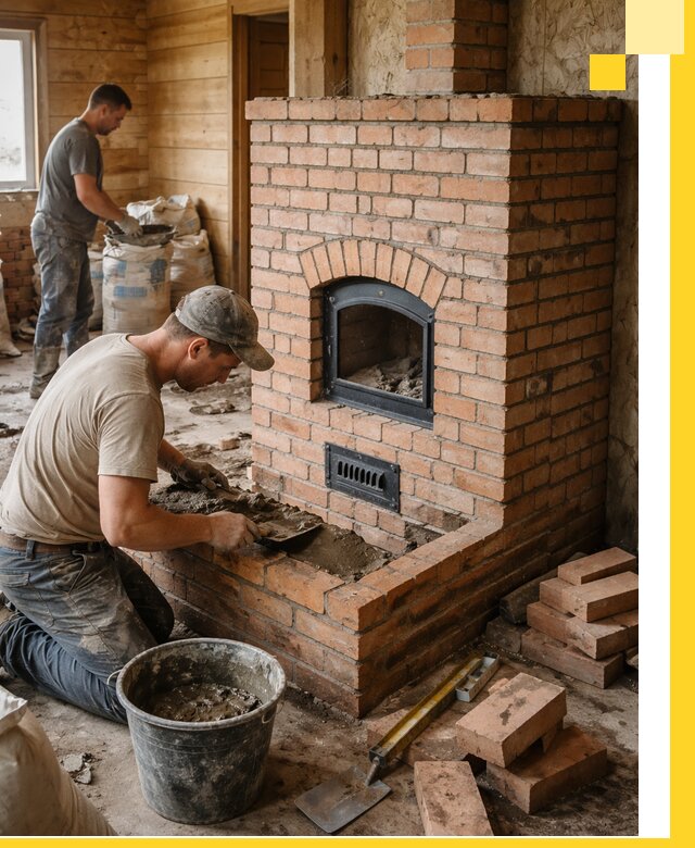 Профессиональное строительство печей в Артёме под ключ