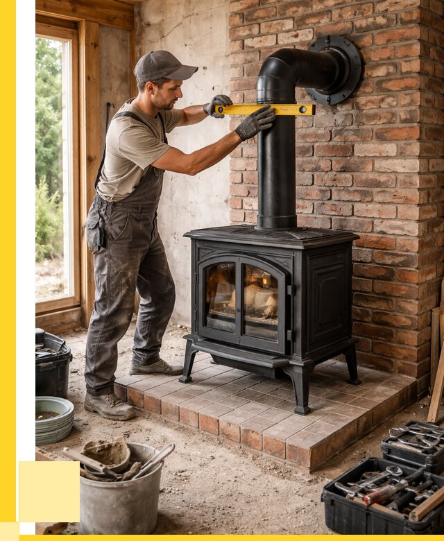 Монтаж печей установка банной печи в Артёме от 15551 р. | ЭриданАрт