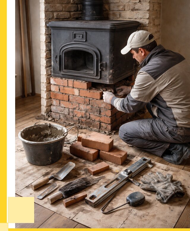 Ремонт печей в Артёме от 12440 р., услуги печника ЭриданАрт