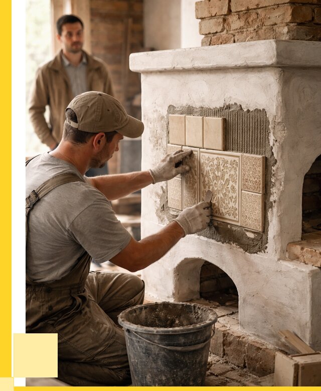 Отделка печей и банных печей в Артёме от 36285 р. | ЭриданАрт