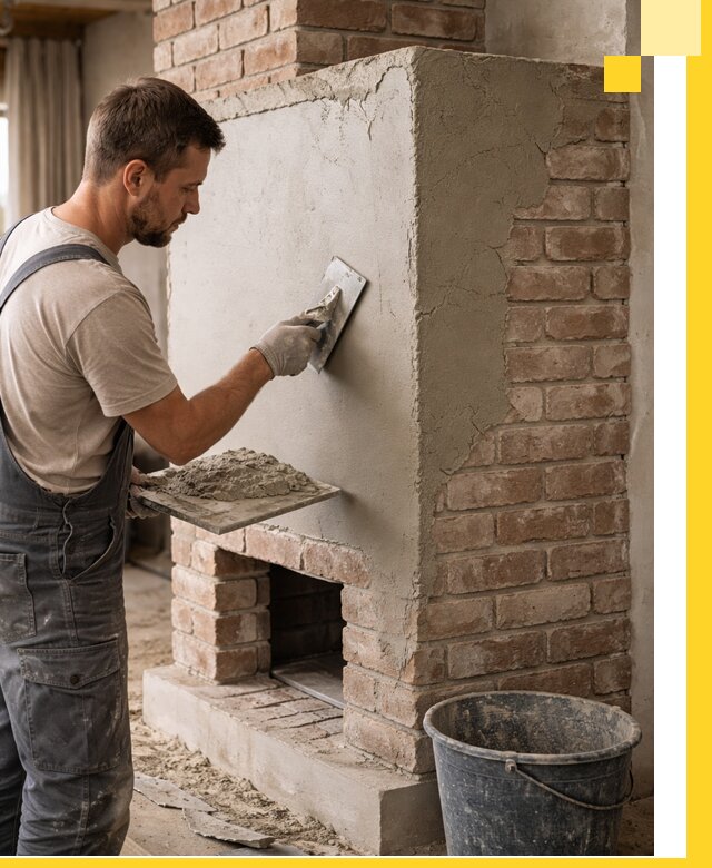 Отделка печей и облицовка каминов в Артёме под ключ