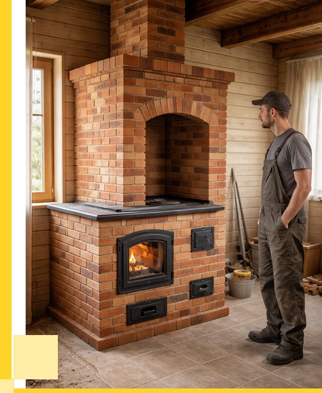 Кирпичные печи в Артёме: купить от 155505 р. | ЭриданАрт
