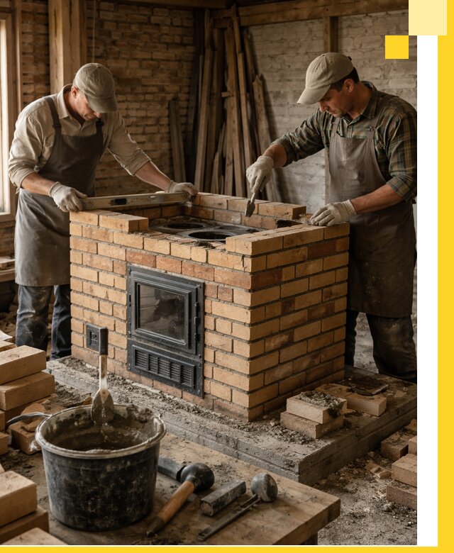 Изготовление и установка варочных печей под ключ в Артёме