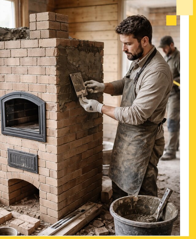 Изготовление и установка печей-шведок под ключ в Артёме