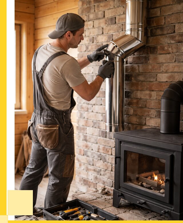 Монтаж дымоходов для печей в Артёме от 7775 р. | ЭриданАрт