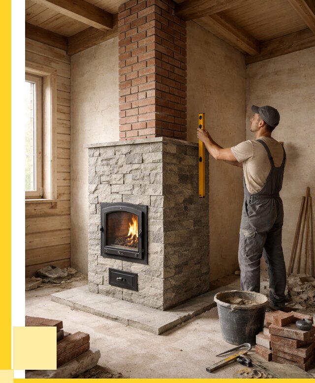 Печи и дымоходы под ключ в Артёме от 46652 р., ЭриданАрт