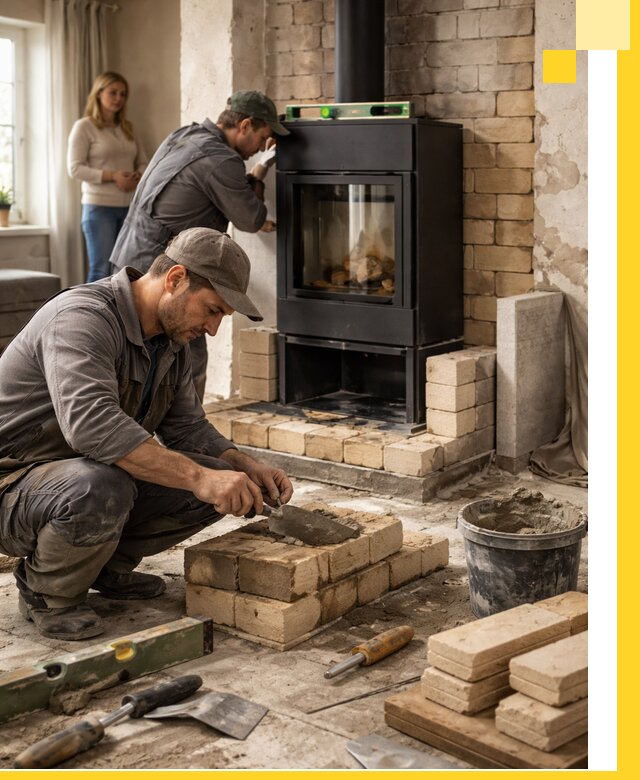 Печи и камины под ключ: проект, установка в Артёме