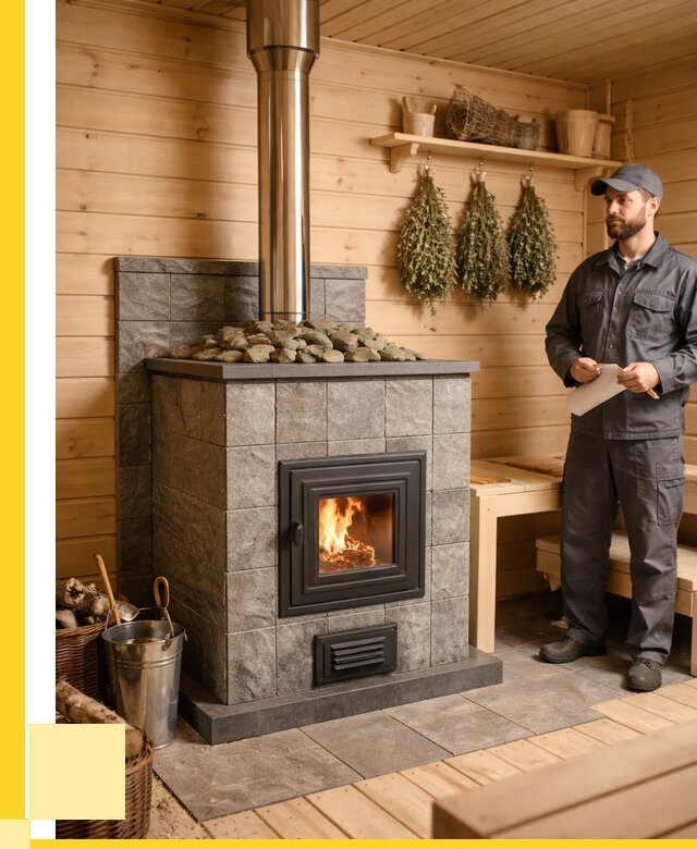 Печи для бани под ключ в Артёме от 124404 р. | ЭриданАрт