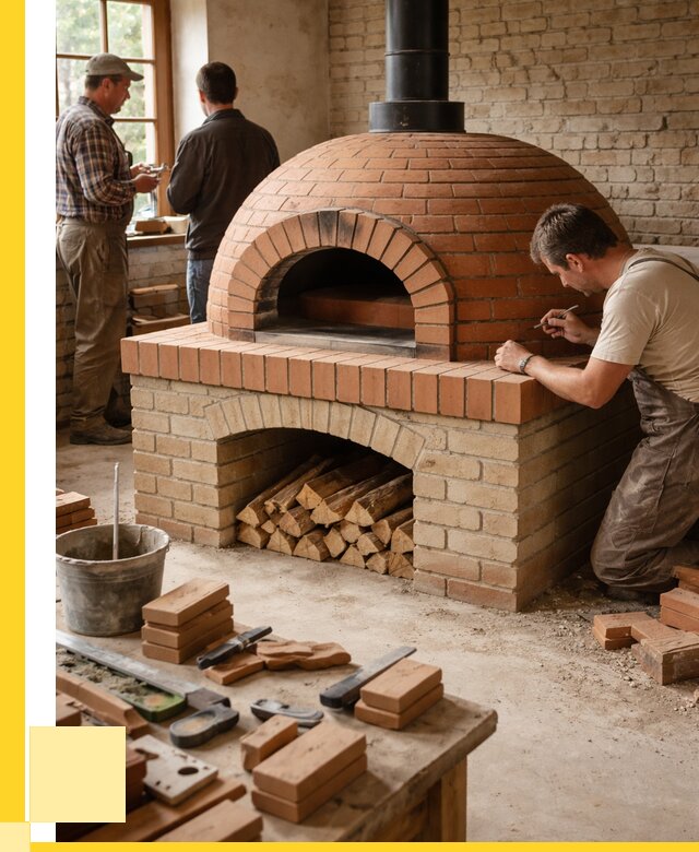 Помпейская печь дровяная для пиццы в Артёме | ЭриданАрт от 207340 р.