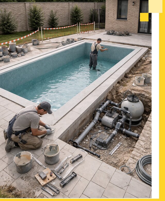 Строительство бассейнов под ключ в Артёме: проекты и монтаж