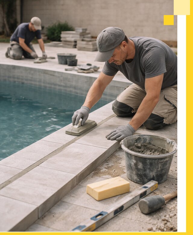 Отделка бассейнов в Артёме: декоративная отделка и гидроизоляция