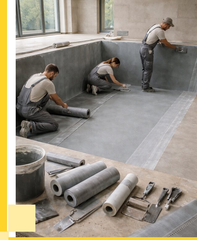 Гидроизоляция бассейнов в Артёме от 2073 р., ЭриданАрт