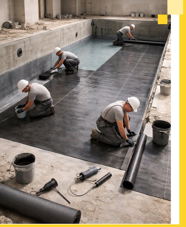 Профессиональная гидроизоляция бассейнов и чаш в Артёме под ключ