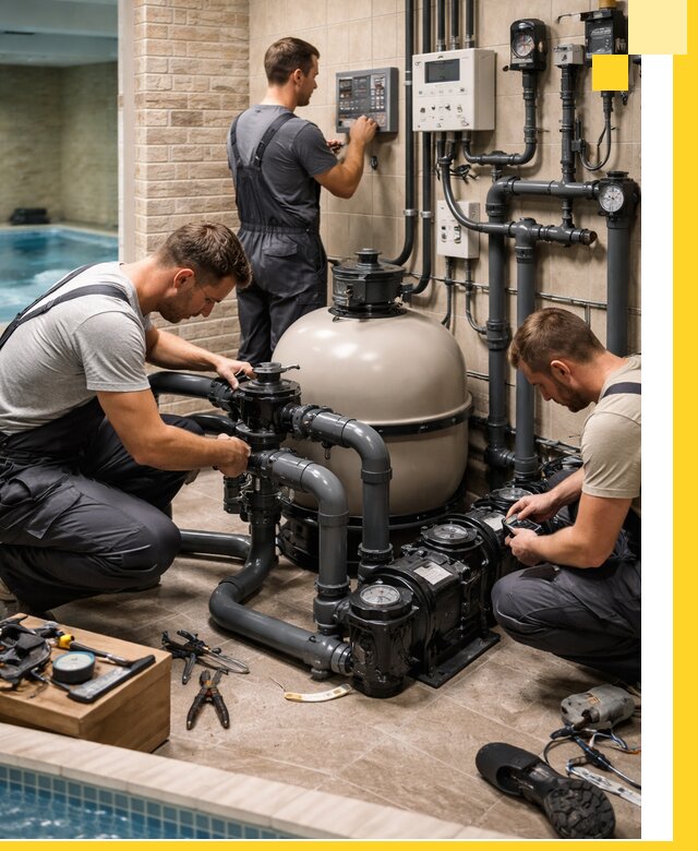 Комплексное оборудование для бассейнов под ключ в Артёме