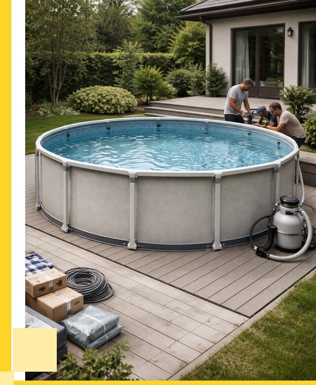 Купить каркасные бассейны в Артёме от 46652 р. | ЭриданАрт