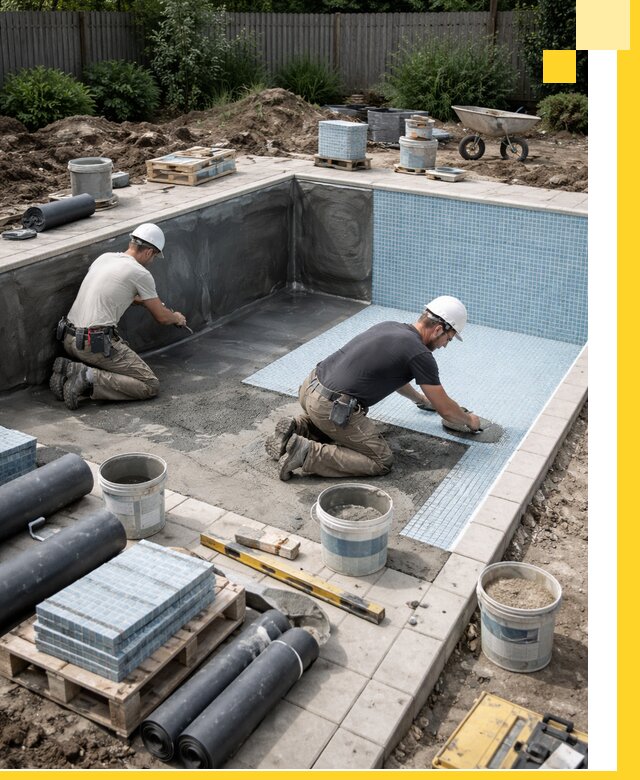 Проектирование и строительство стационарных бассейнов в Артёме