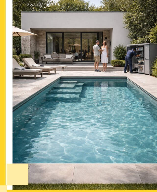 Бассейн в доме в Артёме под ключ от 1244040 р. | ЭриданАрт