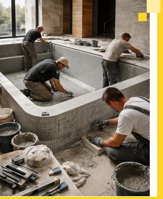 Строительство и установка СПА бассейнов под ключ в Артёме