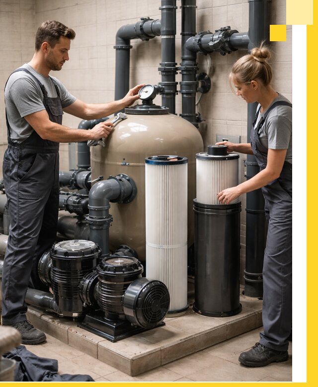 Фильтры и системы фильтрации для бассейнов в Артёме