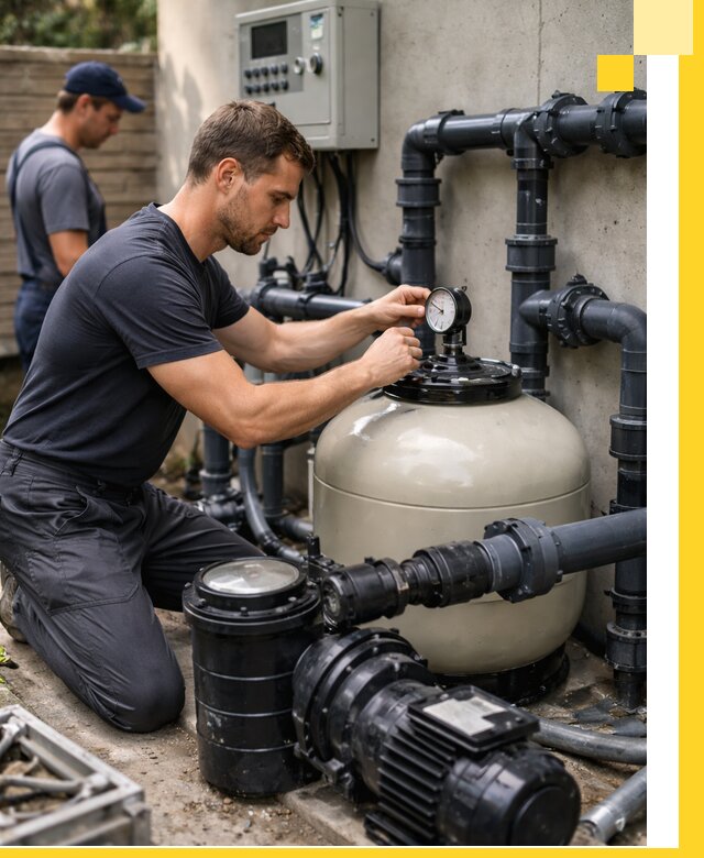 Поставка и монтаж фильтровального оборудования для бассейнов в Артёме