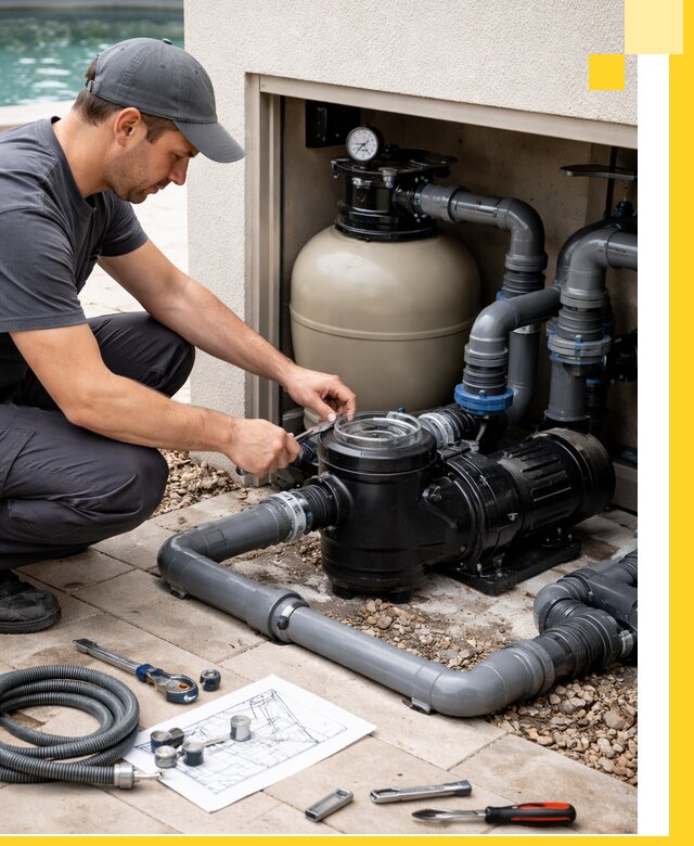 Поставка, монтаж и сервис насосов для бассейнов в Артёме