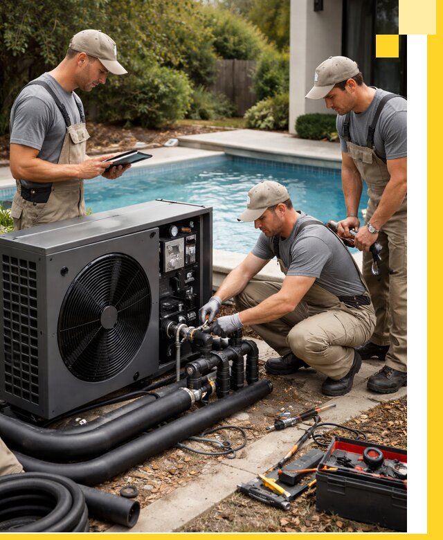 Проектирование и установка тепловых насосов для бассейнов в Артёме