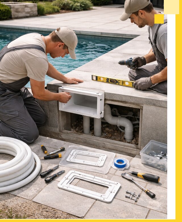 Поставка и установка скиммеров для бассейнов в Артёме