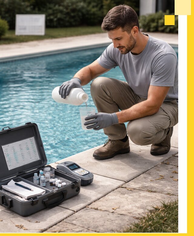 Профессиональная дезинфекция воды в бассейне в Артёме