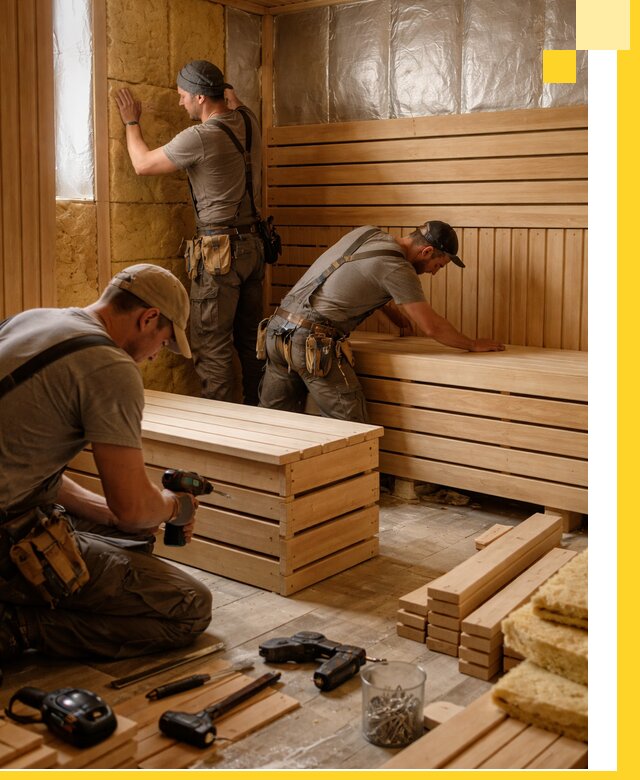 Профессиональное строительство саун под ключ в Артёме