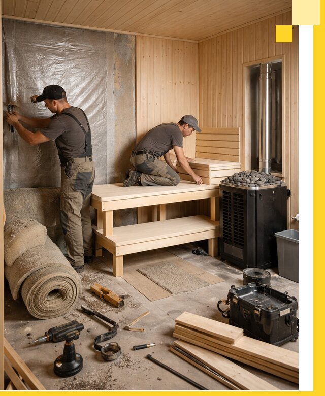 Проекты саун под ключ в Артёме дизайн и строительство
