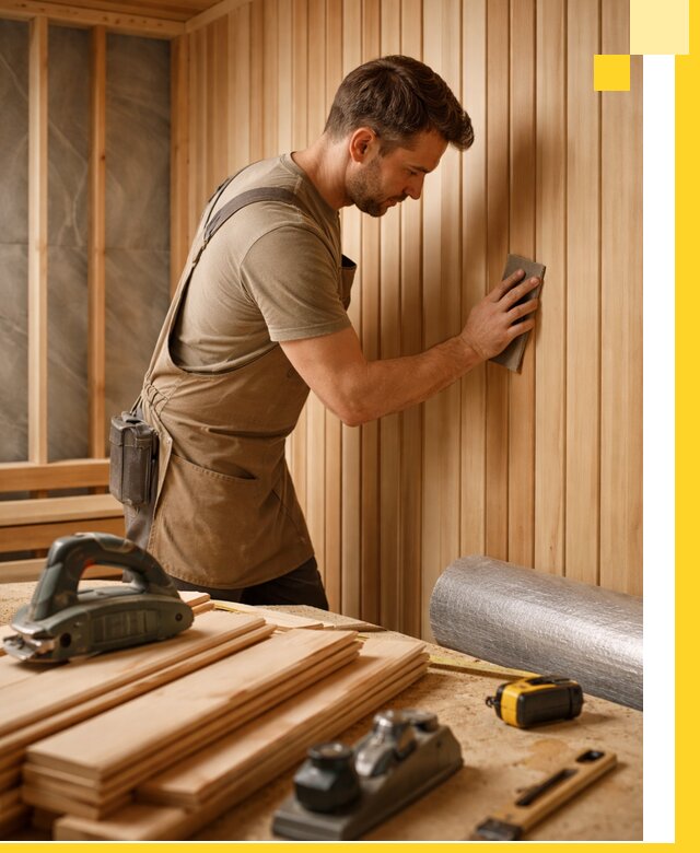 Профессиональная отделка саун и парных под ключ в Артёме