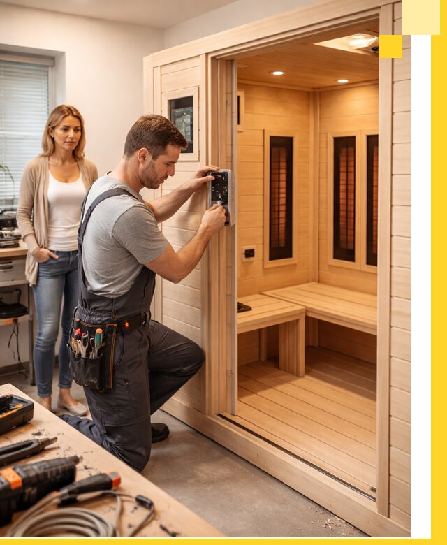 Инфракрасные сауны под ключ в Артёме продажа и установка