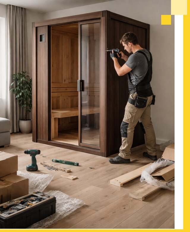 Установка и производство мини саун под ключ в Артёме