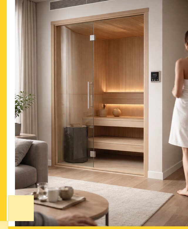 Сауна в квартире под ключ в Артёме от 124404 р. ЭриданАрт