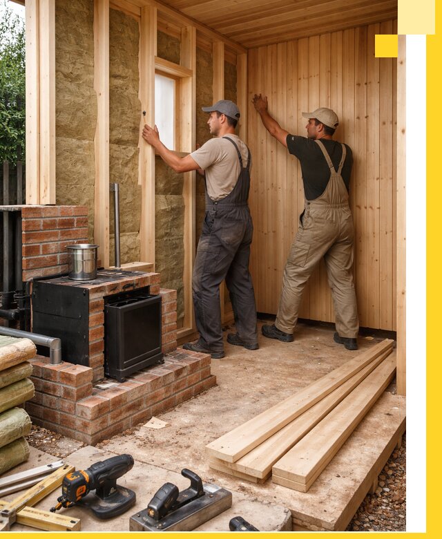 Строительство и установка дачных саун под ключ в Артёме