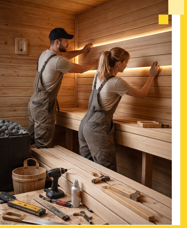 Дизайн саун и бань под ключ с индивидуальным проектом в Артёме