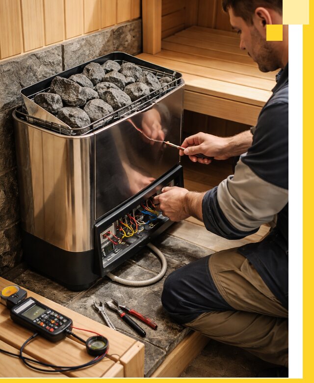 Продажа и установка электрокаменок для саун в Артёме