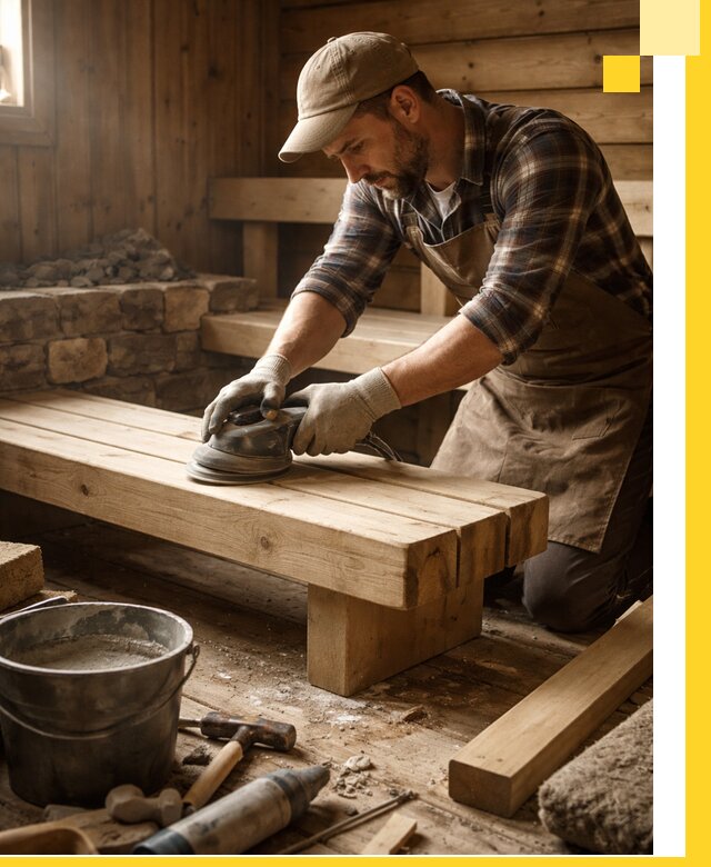 Ремонт бань под ключ в Артёме с гарантией качества и сроков