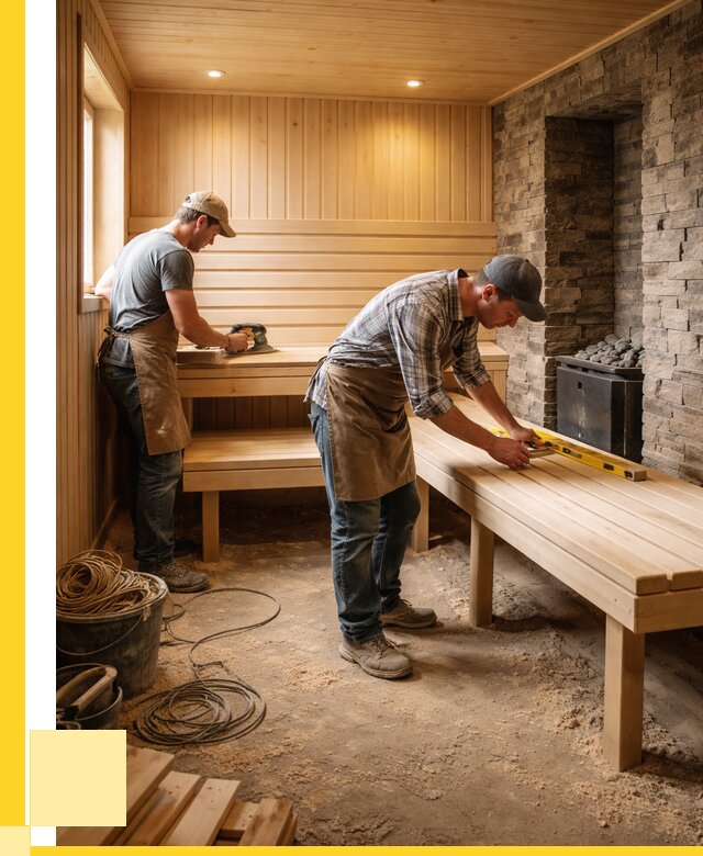 Отделка бани в Артёме: внутренняя отделка от 3110 р. | ЭриданАрт