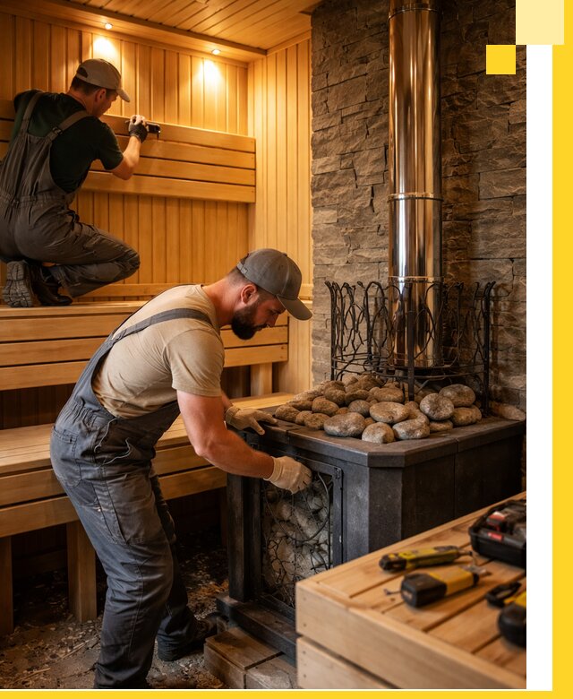 Комплексный дизайн бань, саун и зон отдыха в Артёме