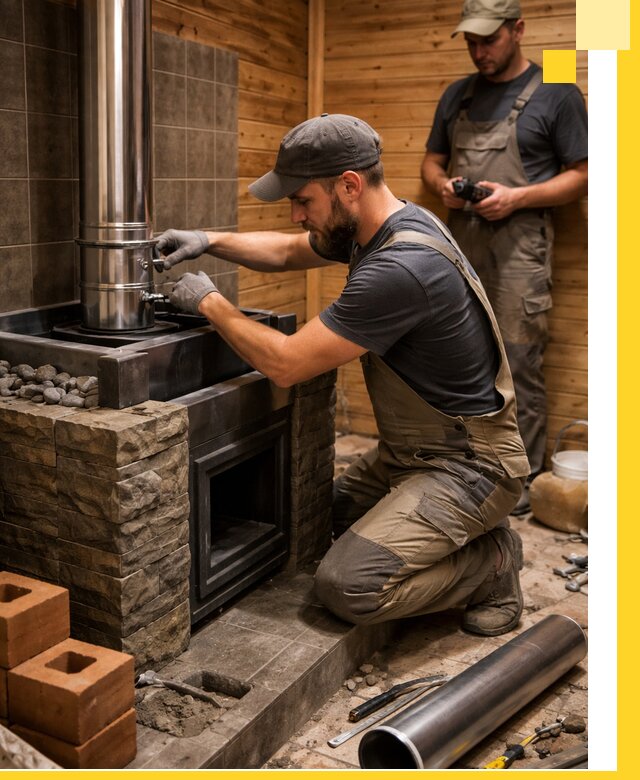 Изготовление и установка банных печей под ключ в Артёме